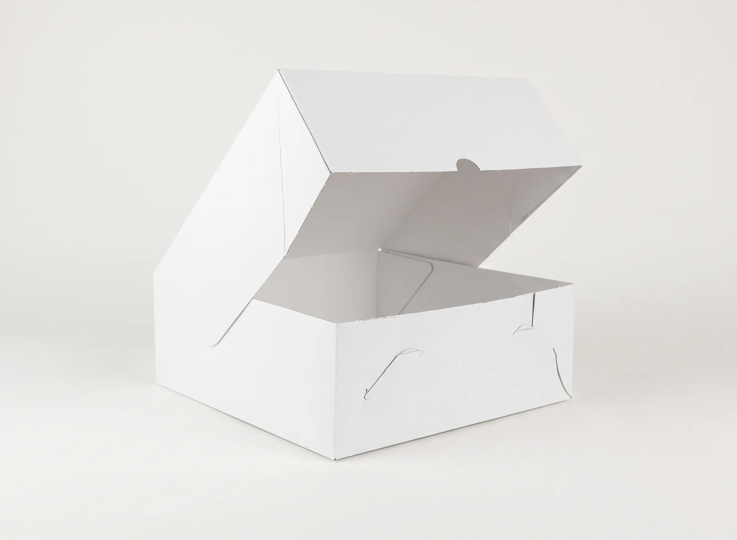 Cajas de cartón para pasteles con base firme para pastelería